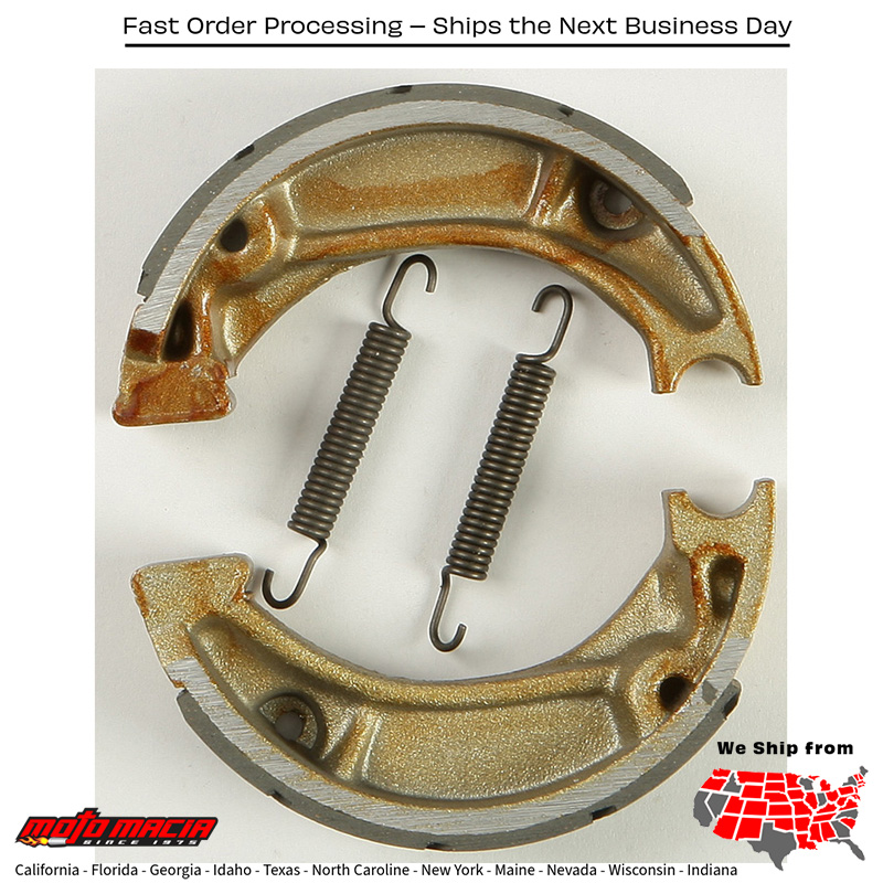 Brake Shoes 333g Grooved Honda Crf110f 2013-2020 Nch50 Metropolitan