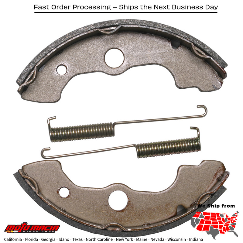 Brake Shoes 342 Plain Honda Trx350 1986-1989 Trx350d 1987-1989