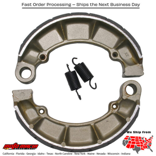 Brake Shoes 343g Grooved Honda Vt750cd Shadow A.c.e. Deluxe 1998-2003