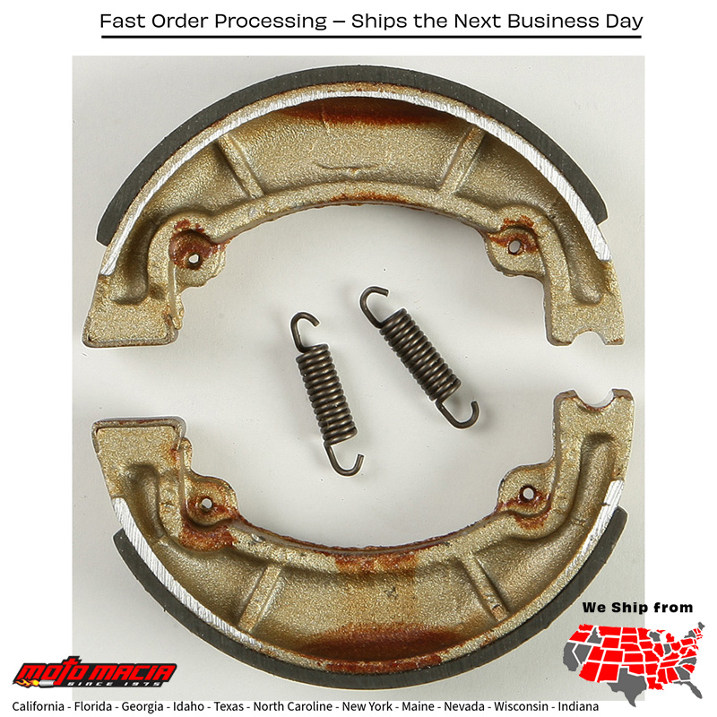 Brake Shoes 344 Plain Honda Cr500r 1986-1986 Cr125r 1986-1986 C