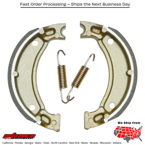 Brake Shoes 503 Plain Polaris Cyclone 250x 1987 Yamaha Yfm125g Grizzly
