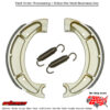 Brake Shoes 510g Grooved Yamaha Sr400 2015-2016 Xt600 1984-1989