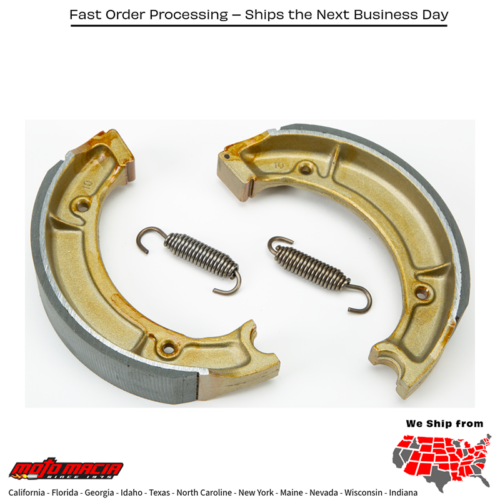 Brake Shoes 516 Plain Yamaha Xj550r Seca 1981-1983 Xs400 Maxim 1982- more