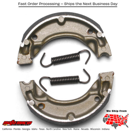 Brake Shoes 518 Plain Yamaha Dt50 1988-1990 Yfm80 Badger 1987-1988