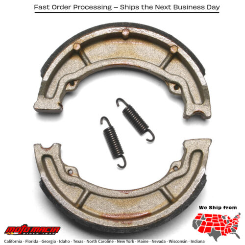 Brake Shoes 521 Plain Yamaha Xc125 Riva 125 1985-1998 Xc200 Riva 198