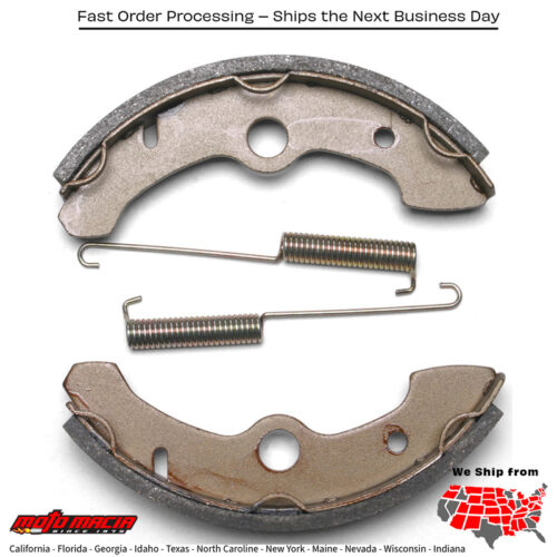 Brake Shoes 524 Plain Yamaha Yfm400fa Kodiak 4wd [Sra] 1993-1998