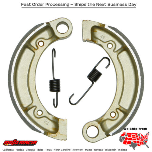 Brake Shoes 532 Plain Yamaha Yfm250b Big Bear [Sra] 2007-2009 Yfm350