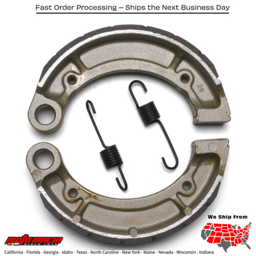 Brake Shoes 532g Grooved Yamaha Yfm250b Big Bear [Sra] 2007-2009