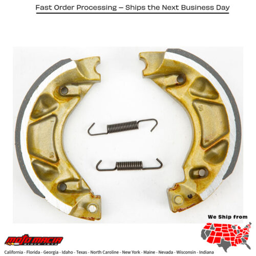 Brake Shoes 535 Plain Yamaha Xv250 V-Star 250 2013-2014