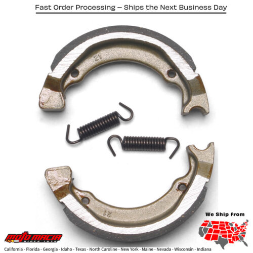 Brake Shoes 614 Plain Kawasaki Kfx 50 2003-2005 80 2003-2006 S more