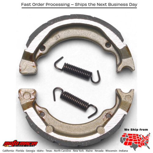 Brake Shoes 614g Grooved Kawasaki Kfx 50 2003-2005 80 2003-2005