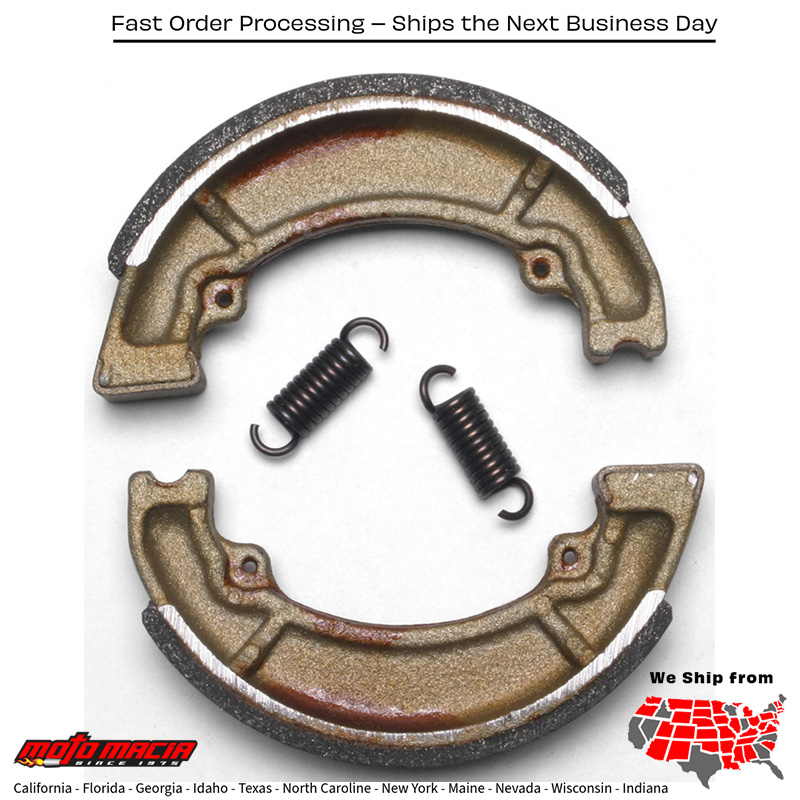 Brake Shoes 616 Plain Suzuki Rm250 1981-1983 Rm125 1981-1987