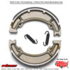 Brake Shoes 618 Plain Kawasaki Kfx 80 2003-2006 Suzuki Lt-Z90 Quadsport 200