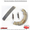 Brake Shoes 621g Grooved Suzuki Lt125 1983-1987 Alt125 1983-1983 Suzuki