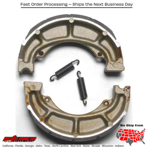 Brake Shoes 624g Grooved Suzuki Lt-F160 Quadrunner 1991-2003 Lt160