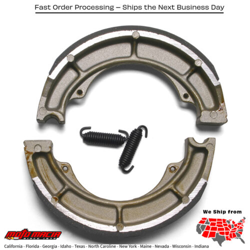 Brake Shoes 629 Plain Suzuki Lt-F250 Quadrunner [Irs] 1988-2001