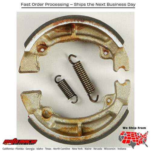 Brake Shoes 703 Plain Kawasaki Kl250 1980-1984 Ke 175 1980-1983 Ka