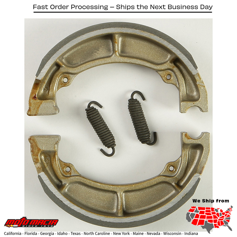 Brake Shoes 705 Plain Kawasaki KL250 1978-1980 KDX 450 1982