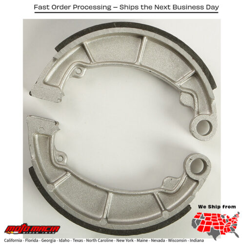 Brake Shoes 708 Plain Kawasaki Kh400 1976-1978 Kz400a Deluxe 1977- more