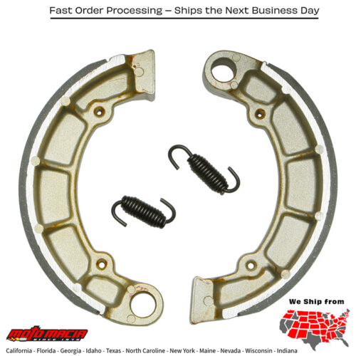 Brake Shoes 710 Plain Kawasaki Kh500 1976-1976 H1 Mach Iii 1973-19
