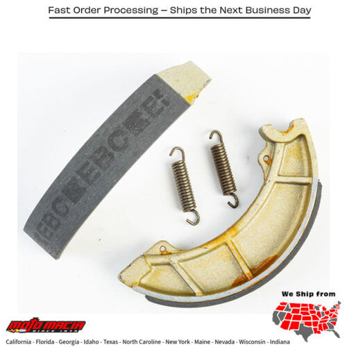 Brake Shoes 711 Plain Kawasaki Kz440b/G 1980-1981 Kz400c Special 1 more