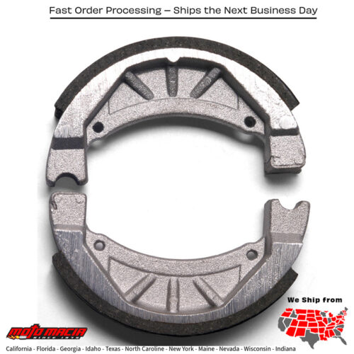 Brake Shoes 714 Plain Kawasaki Kdx 80 1984-1988 Kx80 1983-1983