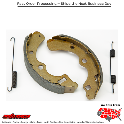 Brake Shoes 720 Plain Kawasaki Kaf 620 Mule 3000 2001-2008