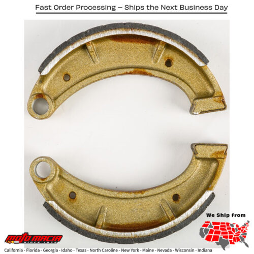 Brake Shoes 803g Grooved Husqvarna Cr125 1983-1984 Wr 125 1983-19