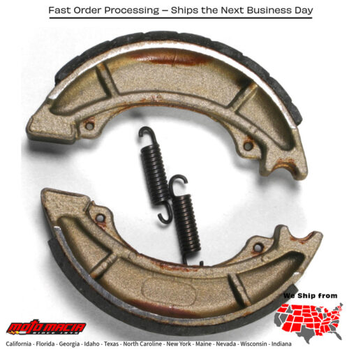 Brake Shoes 814g Grooved Ktm 500 Mx 1985-1985 125 1984-1985 250
