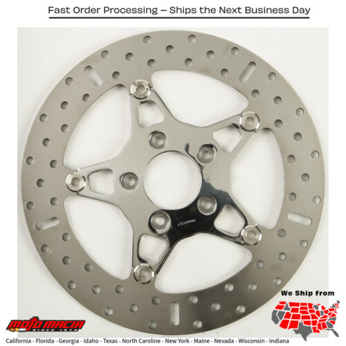 V-Twin Street Rotor Md530 Harley Davidson Flhtcutg Tri Glide Ultra Classic