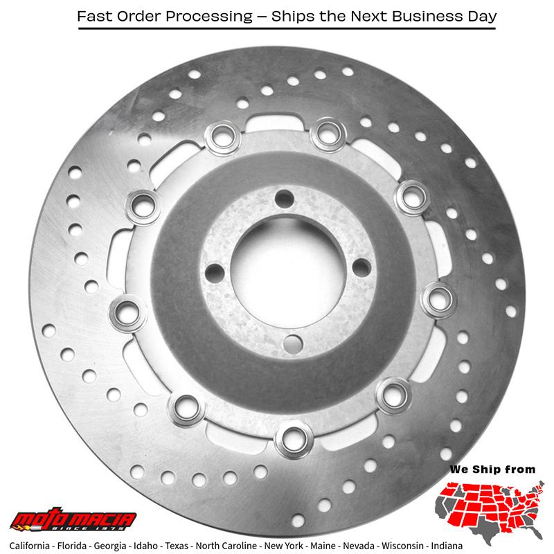 Standard Brake Rotor Bmw K100lt 1986-1991 Abs 1989-1990 K75r