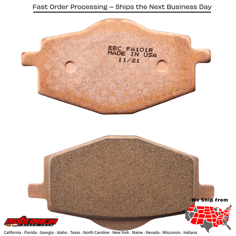 Brake Pads Fa101r Sintered R Series Yamaha Tt-R225 1999-2004 Xt350 1 more - Image 2