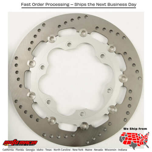 Standard Brake Rotor Honda Nt650 Hawk Gt 1989-1991 Vt800c Shadow 1988