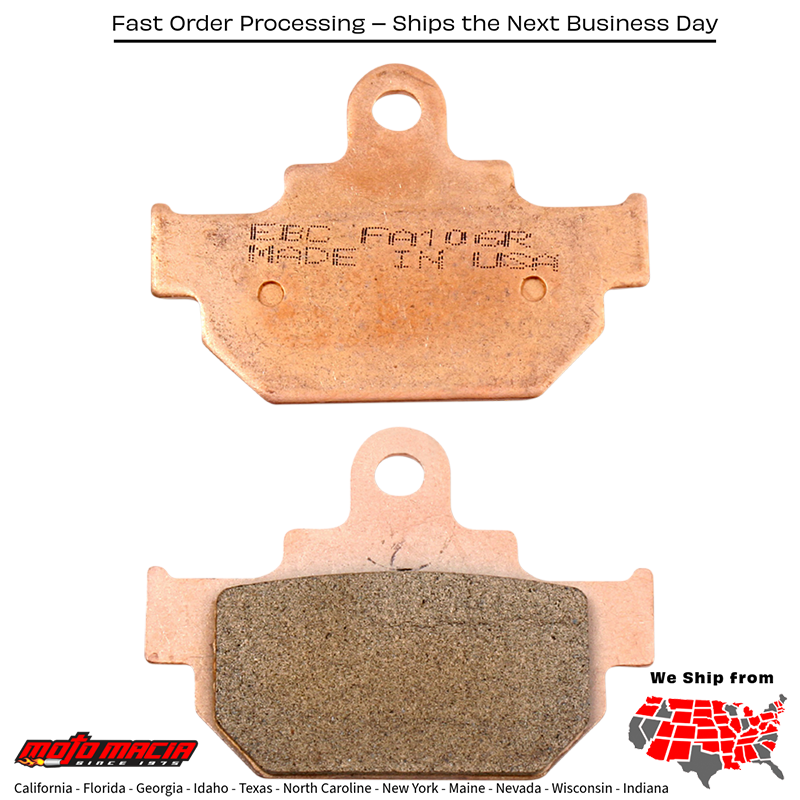 Brake Pads Fa106r Sintered R Series Suzuki Ls650b S40 Boulevard 2005-2015 - Image 2