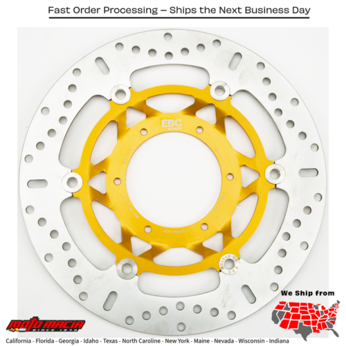 Standard Brake Rotor Honda Vtx1800c Classic 2007-2007 Vtx1800f Perfor