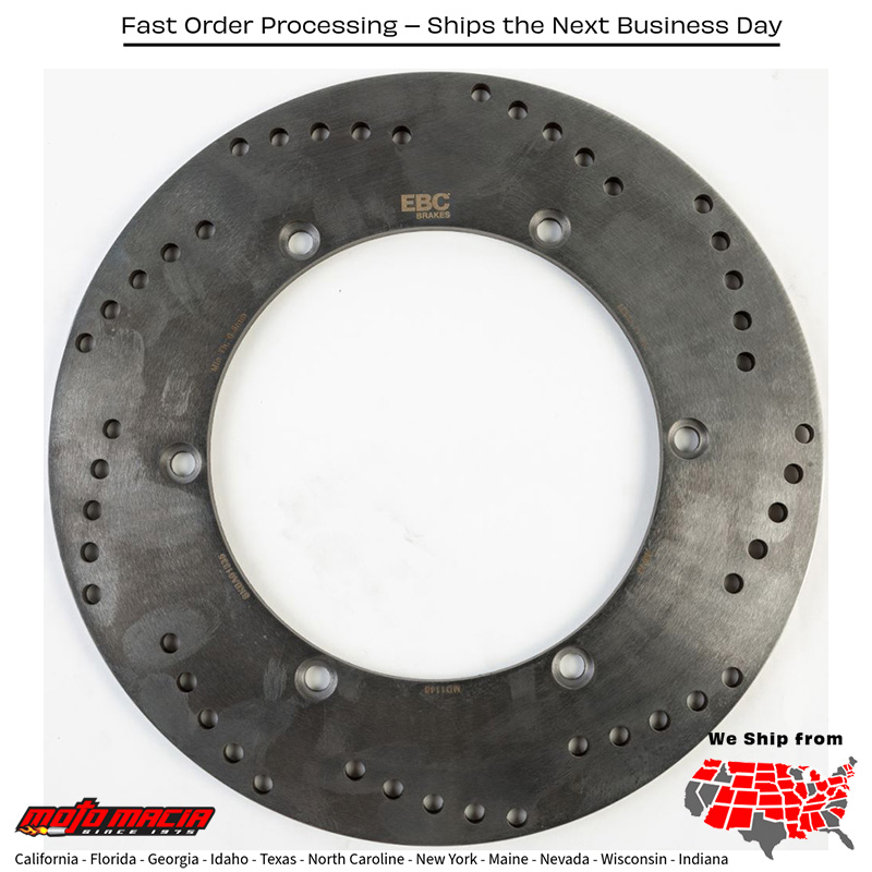 Standard Brake Rotor Honda Vtx1800c Classic 2002-2008 Vtx1800f Perfor