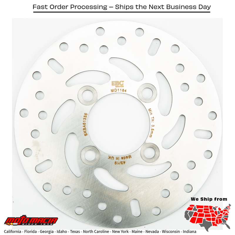 Standard Brake Rotor Honda Msx125 Grom 2013-2025 Z125 Monkey 2019-2024