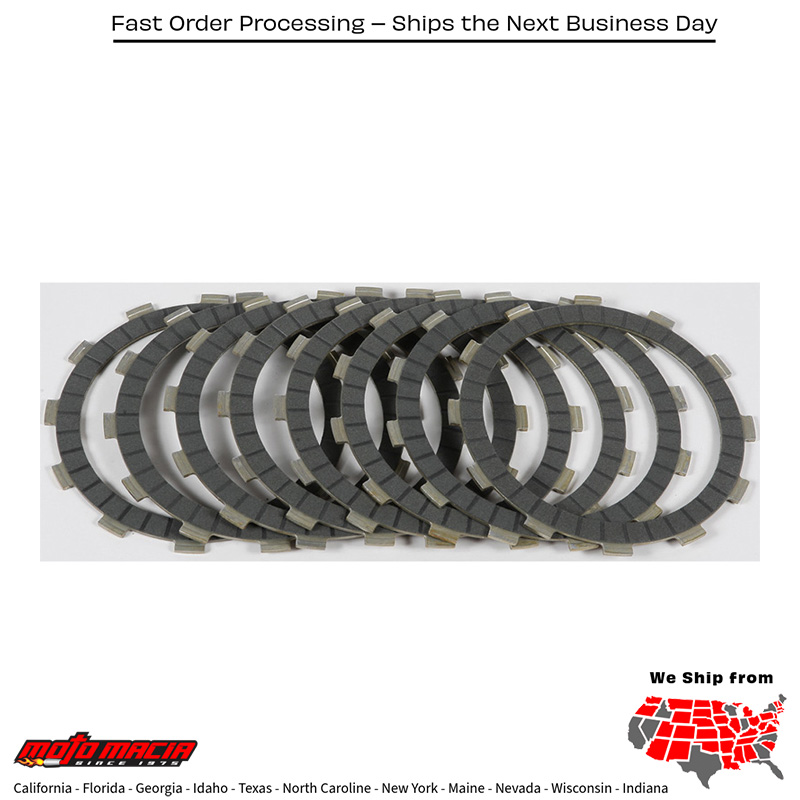 Carbon Fiber Clutch Plate Set CKF1247 for Honda CR500R 1990-2001 and CRF450R