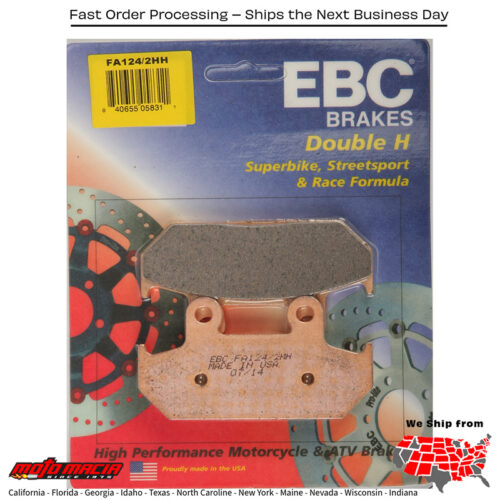 Brake Pads Honda Gl1500se Gold Wing Special Edition 1990-2000 Honda Gl1500i