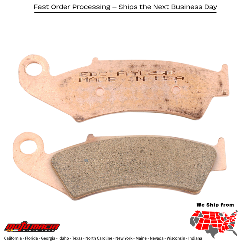 Brake Pads Honda Cr500r 1987-1994 Xr600r 1988-1992 Xr250l 1991- more - Image 2