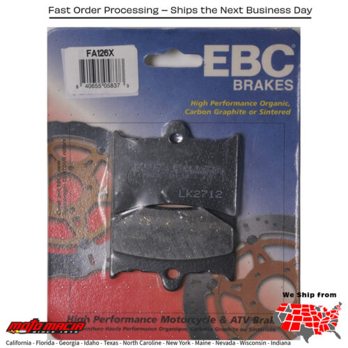 Brake Pads Ktm 125 Mx 1987-1987 250