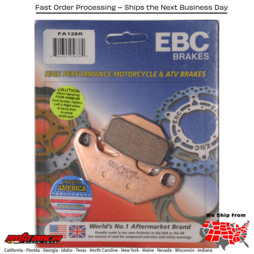 Brake Pads Kawasaki Kef 300 Lakota Sport [Sra] 2001-2003 Ksf250 Mo