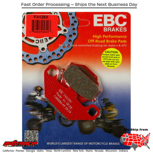 Brake Pads Kawasaki Kef 300 Lakota Sport [Sra] 2001-2003 Ksf250 Mo more