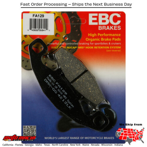 Brake Pads Kawasaki Ex250f Ninja 250r 1988-2007 Ex500 Ninja 500r