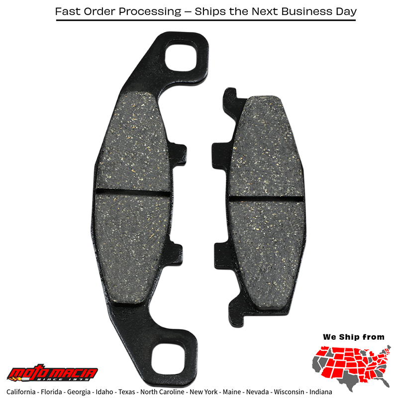 Brake Pads Kawasaki Ex250f Ninja 250r 1988-2007 Ex500 Ninja 500r - Image 2