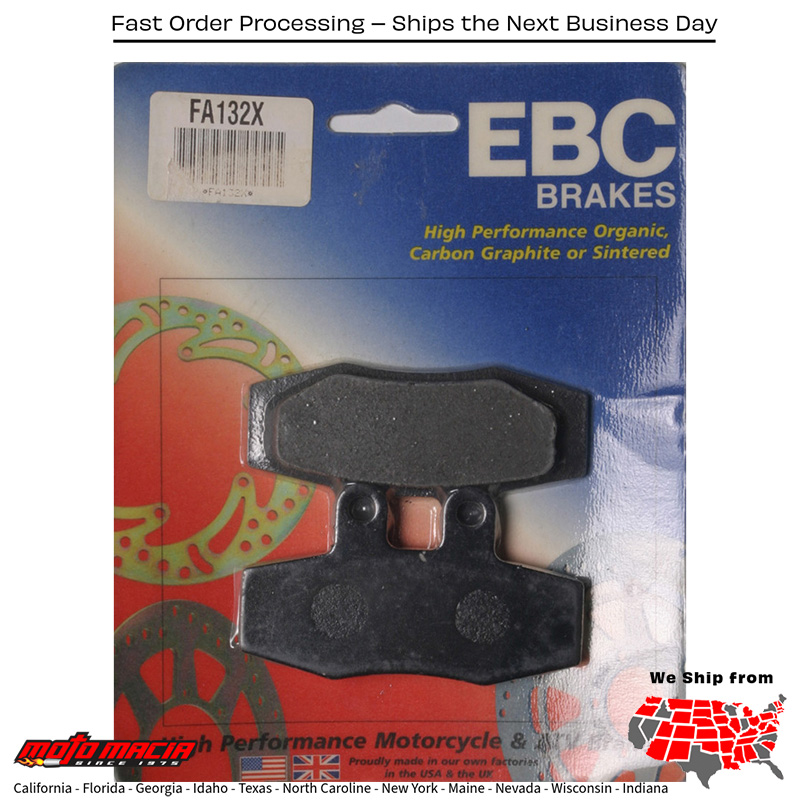 Brake Pads Ktm 500 Mx 1989-1989 600 Exc 1993-1993 125 Dxc 1990-1992