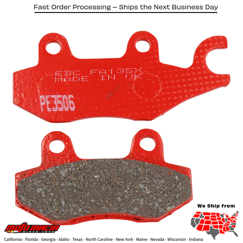 Brake Pads Kawasaki Krf 800 Teryx 2014-2017 Le - Image 2