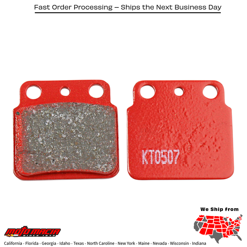Brake Pads Arctic Cat 400 Dvx 2004-2008 Ts 2006-2007 Kaw - Image 2