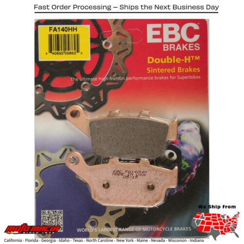 Brake Pads Honda Ctx700d 2014-2017 Ctx700nd 2014-2015 Cbr500ra 2014-2017