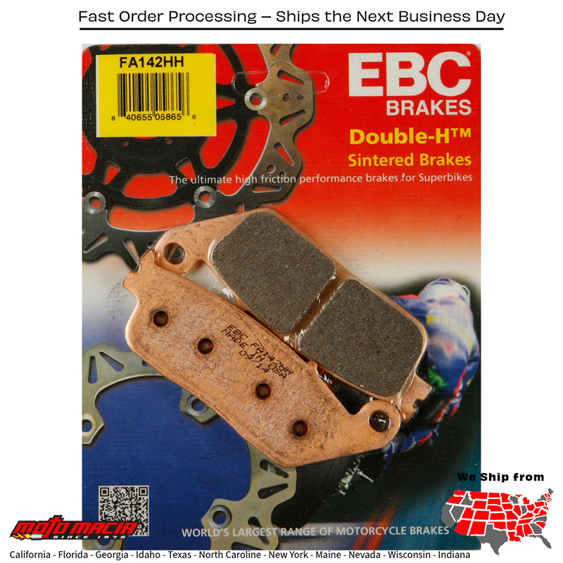 Brake Pads Suzuki Gw250f 2015-2015 Honda Cbr650f 2014-2018 Cbr650fa A more